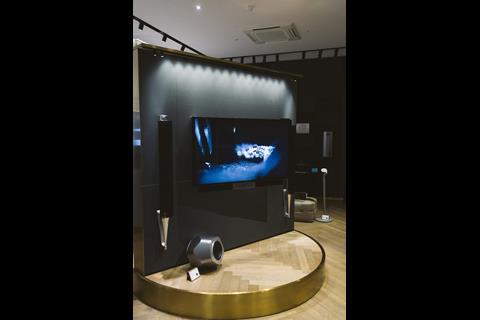 Bang and Olufsen opened a flagship store on Hanover Square